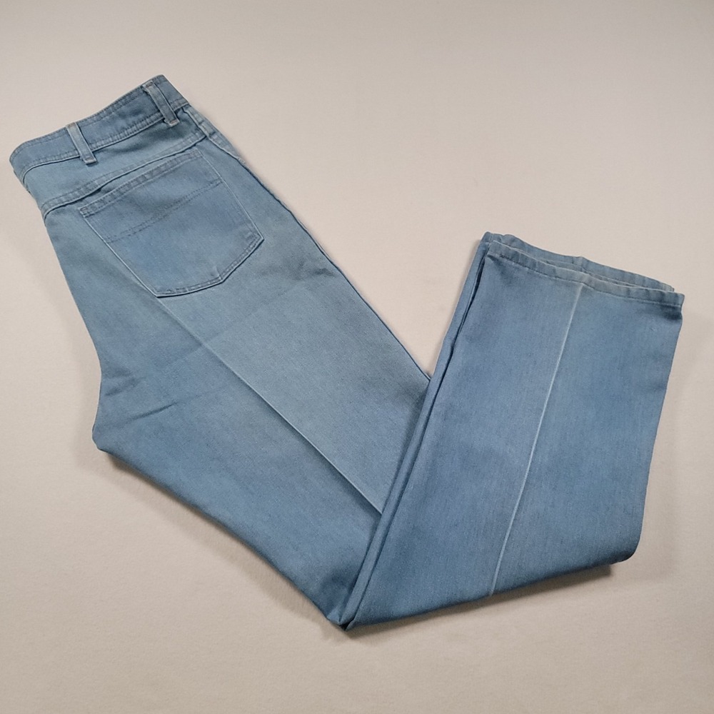 Wrangler‎ Men Comfort Straight Jeans 36x32 Light Wash Denim Pants